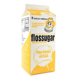 Pina Colada Flossugar, 6-1/2 Gallon Cartons / Case