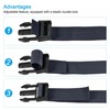 sourcing map Luggage Straps, 1.5m Length Adjustable Suitcase Belts with