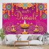 7x5FT Happy Diwali Photography Backdrop Indian Diwali Background Decorations for