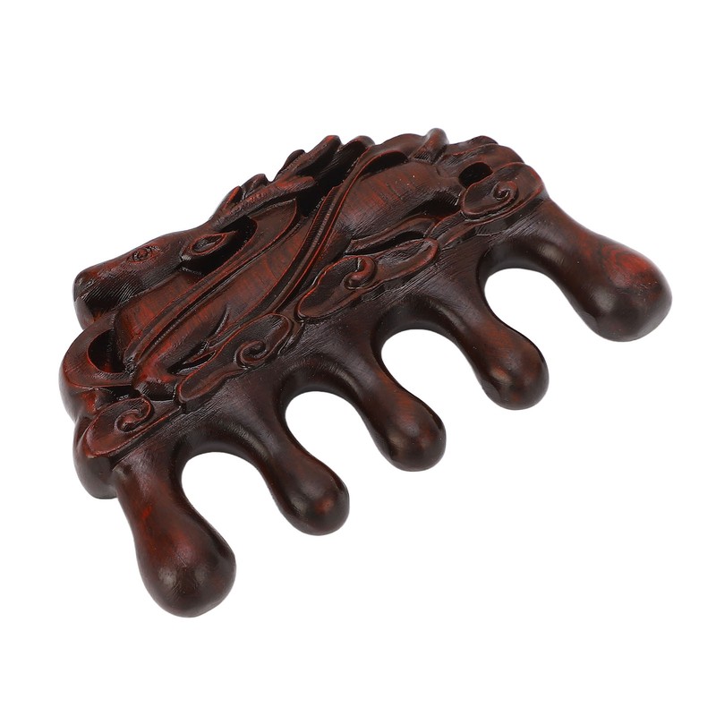 Meridians Comb Static Free 5 Teeth Head Scalp Composite Wood