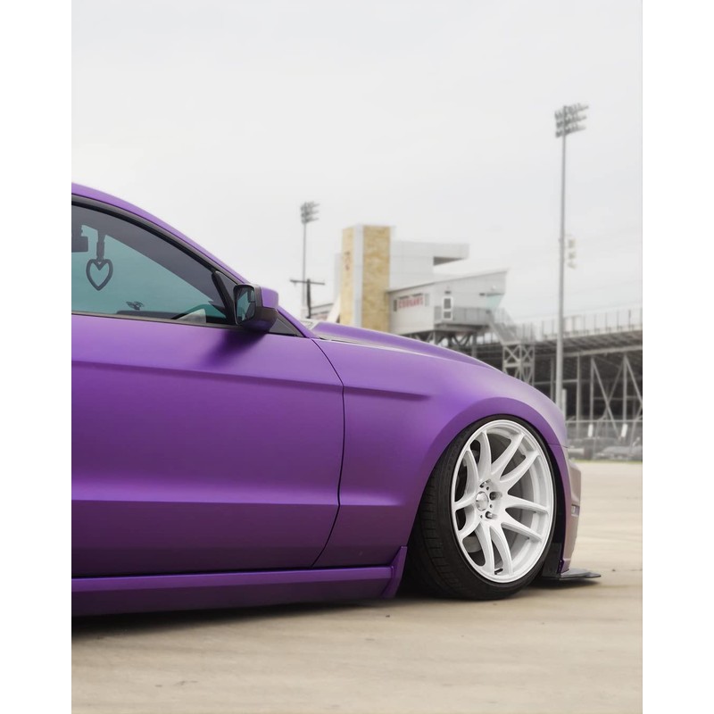 VViViD+ Matte Metallic Purple (Ghost) Vinyl Wrap Roll (2ft x