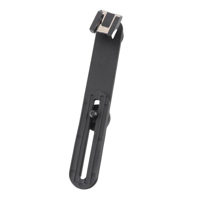 Akozon Dual Flash Bracket Extension Bar, Flash Bracket Tripod Mounting