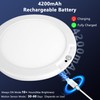 maylit 4 Pack Rechargeable Ceiling Lights, Motion Sensor Lights No