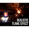 Solar Tiki Torch Lantern ZapperFlying Insect Control with Realistic Flickering