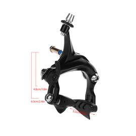 Alomejor Bike Brake V Shape Caliper Brake Bicycle Mountain Caliper Brake Set Dual Pivot Bicycle Side Pull Caliper