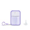 Zuhose Mini Refillable Perfume Spray Bottle with Silicone Case Compatible
