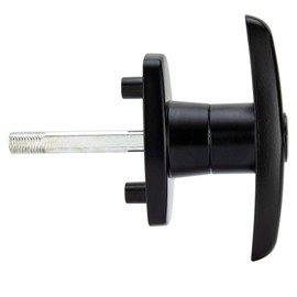 RecPro Truck Cap Lock T-323 Window Handle for LEER A.R.E. Bauer K127 Cylinder Key | Tonneau Cap Cover Lock T-323 Handle for LEER Century Bauer K127 Cylinder Key (2 Pack)