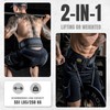 MANUEKLEAR 2-in-1 Dip Belt, Double-Layer Weight Lifting Belt