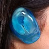 Pack of 2 Ear Muffs for Hairdressers, Blue Ear Cover