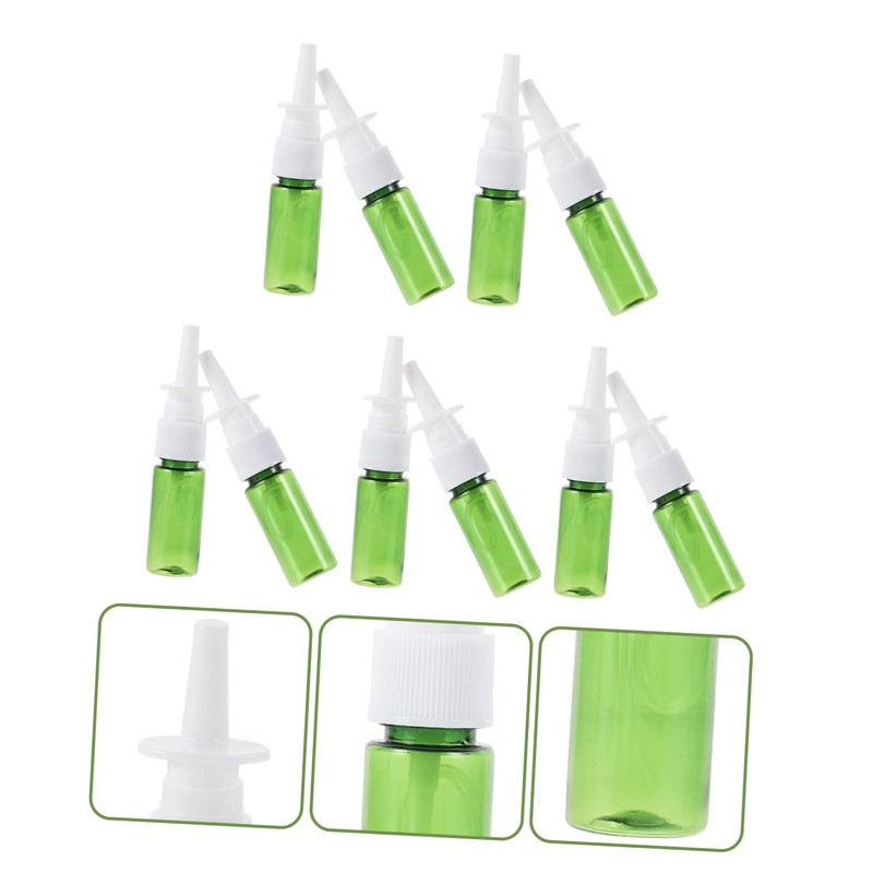 IWOWHERO 15ml Bottles Set Leakproof Travel Bottles Fine Mist Containers