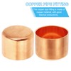 PATIKIL 1-1/4" Copper Pipe End Cap, 1Pcs Copper Fitting Cap