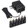 ELPA AC to DC Multi Adapter 6V Switching Household Outlet