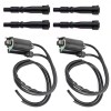Unbranded 2set of Ignition Coil +Spark Plug Cap For HONDA