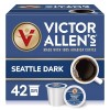 Victor Allen Seattle Dark Roast Coffee Pods 42 Count Single