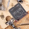 Hinge Woodworking Hole Saw Kit Opener Set Hand Tool 3