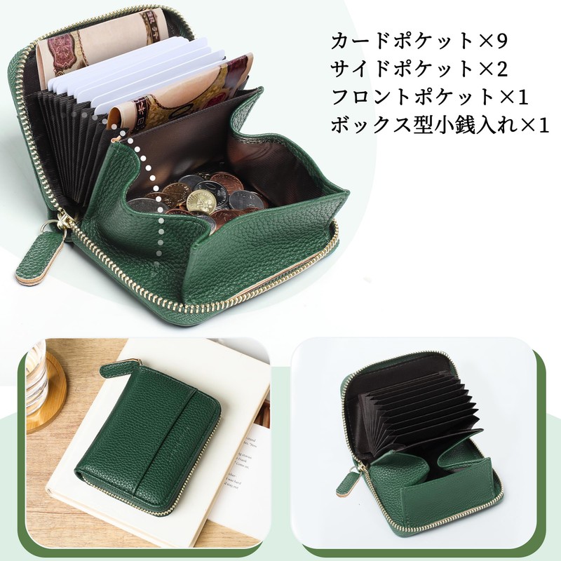[Pomelo Best] Card Case Mini Wallet Women's Large Capacity Accordion