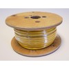 Yellow Vinyl Coated Wire Rope Cable, 3/16" - 1/4", 7x19: