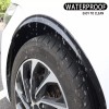 Xukey 4PCS Universal Car Truck Wheel Black Fender Flares Eyebrow