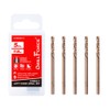 VALYRIANTOOL 5PCS 1/8" M35 Cobalt Left Hand Drill Bits Set