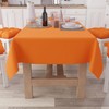 PETTI Artigiani Italiani - Tablecloth, Kitchen Tablecloth, Cotton, Plain, Orange,