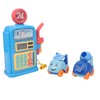 Simulation Gas Station Scene Model Toys Sound Light Music Children