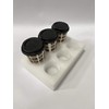 Cup holder for 6 cups Foam Drinks Delivery Tray x