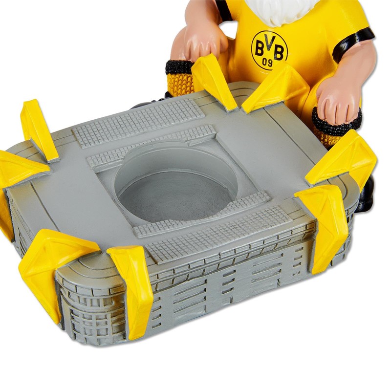 Borussia Dortmund BVB Garden Gnome with Stadium - Tea Light