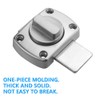 XINMEIWEN 4Pack Rotate Bolt Door Catch Gate Catches Security Door