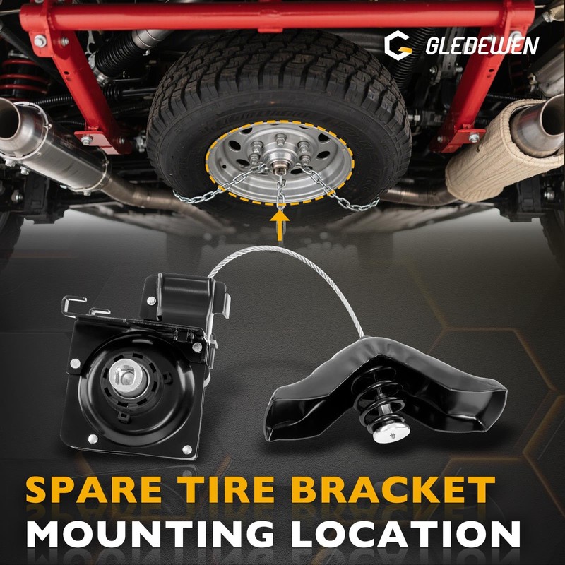 924-537 Spare Tire Hoist Spare Tire Winch Carrier Compatible with