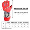 7-Mi Kids Winter Warm Water-Resistant Gloves for Skiing Snowboarding Cycling