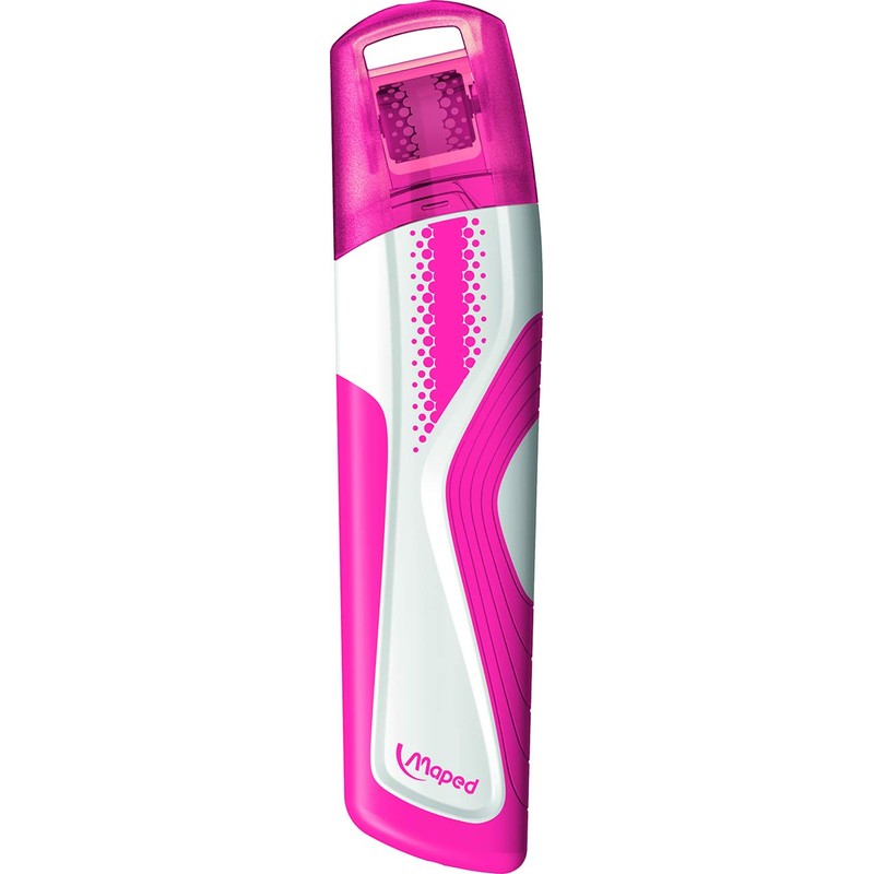 Maped Fluorescent Roller Highlighter Pen - Pink, 746326
