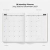 Monthly Planner 2026-2027, Jokotha 18 Months Calendar Planner from July