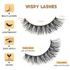 APCYUST Lashes False Eyelashes Cat Eye Lashes Mink Lashes Wispy