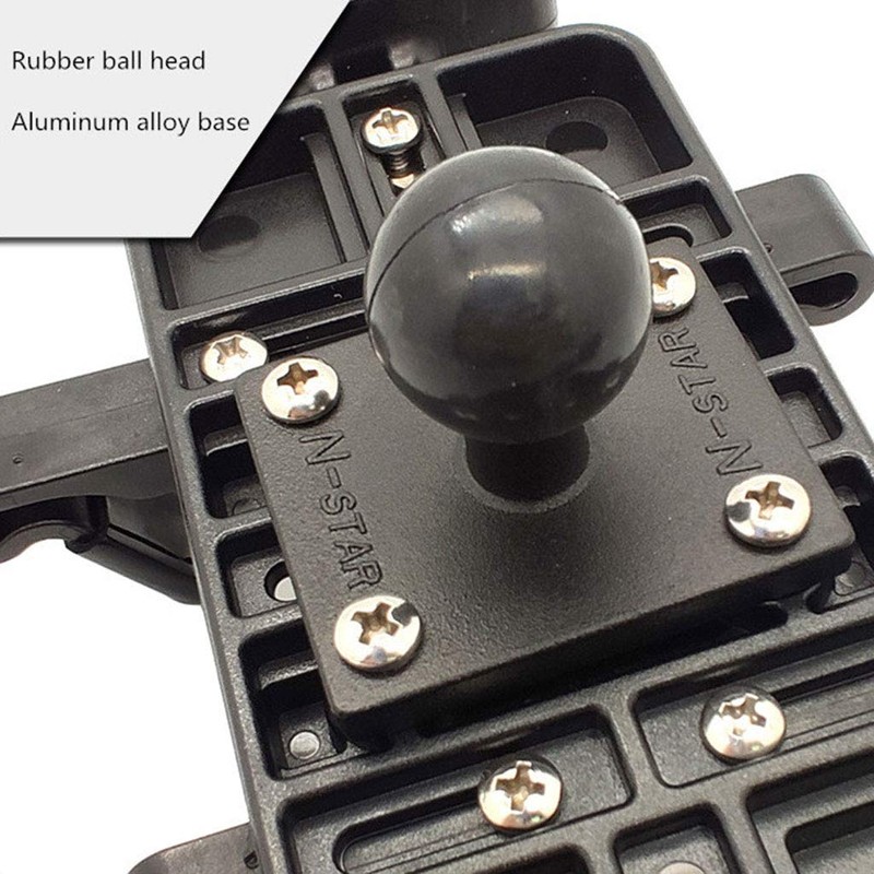 zkm Aluminium Square Mount Base mit Kugelkopf für Ram Mount