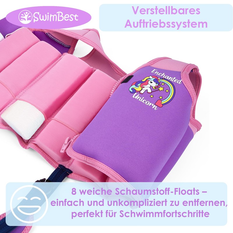 SwimBest Life Jacket / Buoyancy Aid with Safety Belt and