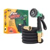 Flexi Hose Expandable Garden Hose with 8 Function Nozzle, 25FT