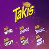 Takis Blue Heat Rolled Tortilla Chips, Hot Chili Pepper Artificially