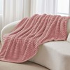 BEDELITE Fleece Throw Blanket for Couch, Soft and Warm, Fluffy