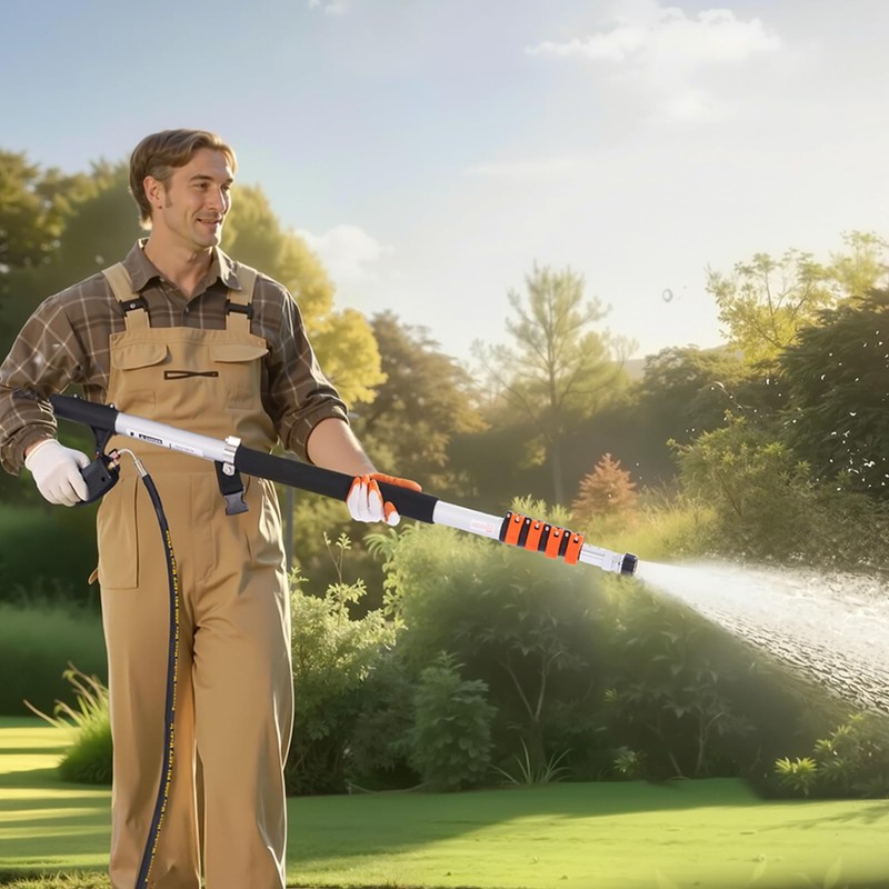 VEVOR Pressure Washer Telescoping Wand, 24 ft, 4000 psi, Telescopic