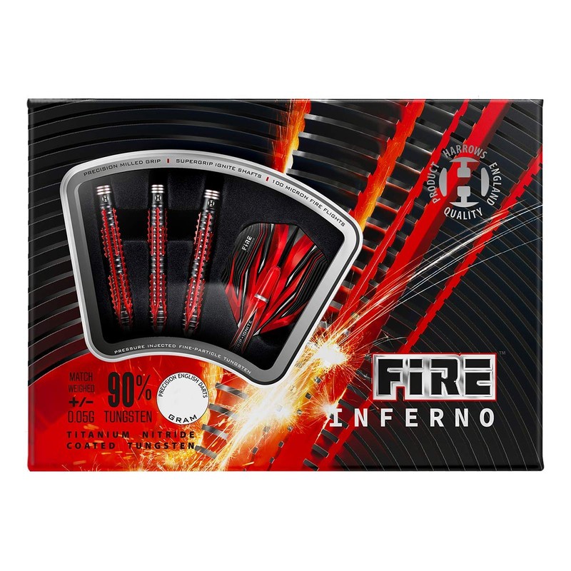 Harrows Fire Inferno 90% Soft Darts 21 g