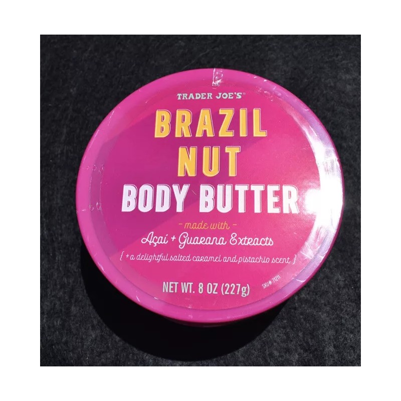 Trader Joe’s Brazil Nut Body Butter Lotion Cream 8 oz