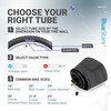 BlueStars Heavy-Duty 20x4.0 Bike Inner Tubes with Schrader Valve -