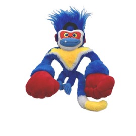 The Croods 2 Everything at the Beginning Various Plush Figures 24-30 cm, Movie 2021 Original Cuddly Toy Plush Figure, Eep Crood Creepo Monkey Belt and Sash Sloth Chunky Tiger, Plush Toy Stuffed Toy