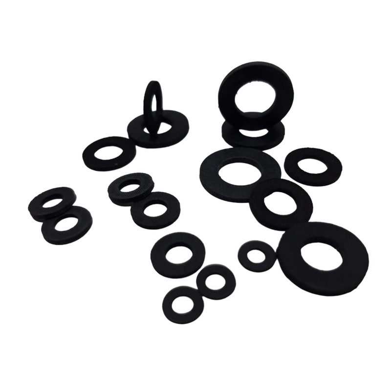 M3 Black Rubber Washers DIN 125 (Pack of 20) From