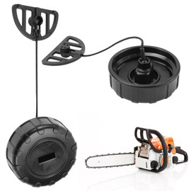 Fuel Cap Oil Tank Cap Chainsaw for MS180, MS170, 017, 018 Part No. 1130 350 0500 (Pack of 2)