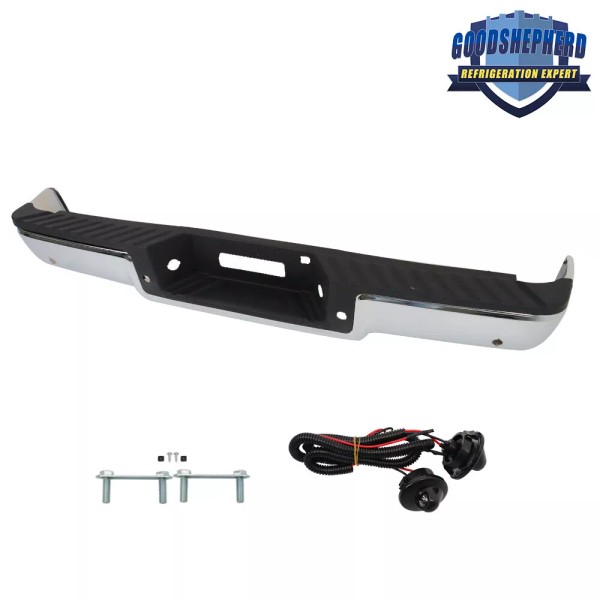 goodshepherd18 Chrome For 2006-2008 Ford F-150 Rear Step Bumper Assembly