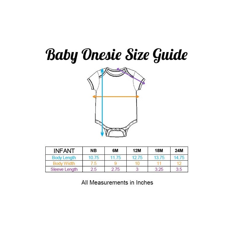 A is for Aurora Baby Infant One Piece Bodysuit 6