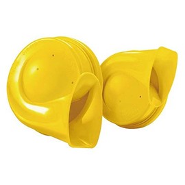 HELLA 012010821 Yellow Trumpet Horn Kit, 12 V, 400/500 Hz (Universal Fit)
