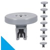 8 x Basket Wheels for Dishwashers Dishwasher Lower Basket Replacement