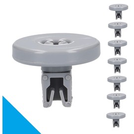 8 x Basket Wheels for Dishwashers Dishwasher Lower Basket Replacement Parts Compatible with AEG Favorit Progress Privileg Zanussi Zanker 50286965004